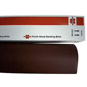 8" x 151" 150 Grit Wide Sanding Belt, Aluminum Oxide on X-Weight Cloth