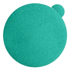 6" Emerald PSA 240 Grit L01312 No Holes Sanding Disc, Aluminum Oxide on Film