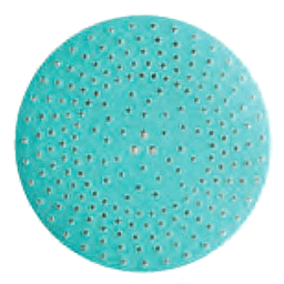 5" Emerald Hook & Loop 280 Grit L47313 Multi Holes Sanding Disc, Aluminum Oxide on Film
