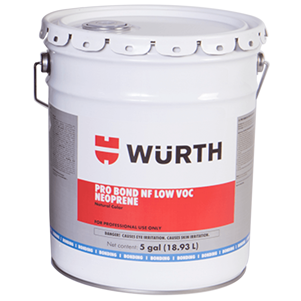 Pro Bond NF Low VOC Neoprene Contact Adhesive, Clear, 5 Gallon Pail