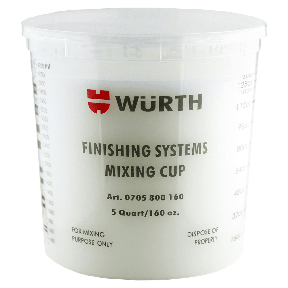 Paint Mixing Disposable Cup, 5 Quart