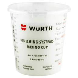 Paint Mixing Disposable Cup, 1 Pint