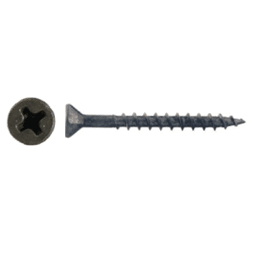 #6 x 3/4" Flat Head Assembly Screw, Phillips Drive Coarse Thread and Regular Point, Lubricated, Box of 15 Thousand by Wurth