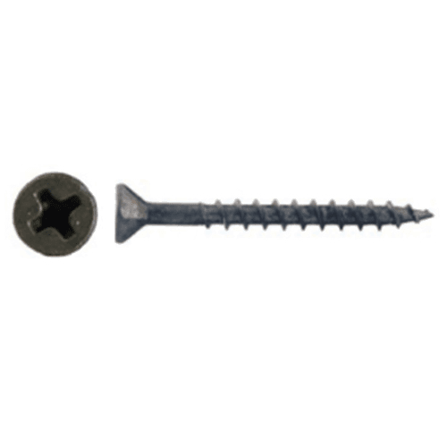 #6 x 3/4" Flat Head Assembly Screw, Phillips Drive Coarse Thread and Regular Point, Lubricated, Box of Thousand by Wurth