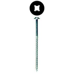 #10 x 3" Round Washer Head Installation Screw, Combo Drive Coarse Thread and Regular Point, Black with Black Head, Box of 5 Hundred by Wurth