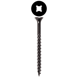 #8 x 2" Flat Head Assembly Screw, Combo Drive Coarse Thread with Nibs and Type 17 Auger Point, Zinc, Box of Thousand by Wurth