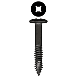#8 x 2-1/2" Round Washer Head Assembly Screw, Combo Drive Turbo Thread and Regular Point, Lubricated, Box of 2 Thousand by Wurth