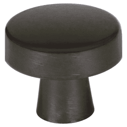 1-5/16" BlackRock Cabinet Knob, Black Bronze