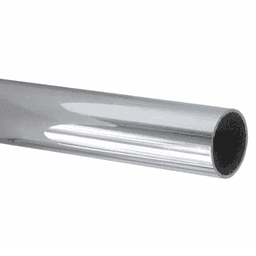PRO 1-5/16" Diameter Heavy Duty 72" Long 14 Ga Steel Closet Rod, Chrome Finish
