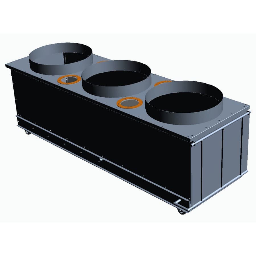 Coima SHK-FLB 200 Gallon Dumpster Bin for SHK Series Collectors