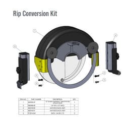 Original Saw Rip Kit for 3512-01 Contractor Radial Arm Saw