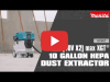 Video: 80V max (40V max X2) XGT 10 Gal HEPA Vacuum Wet and Dry w/ AWS (GCV07)