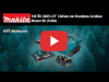 Video: Makita 18V X2 (36V) LXT Brushless Blower Kit (XBU02PT, XBU02Z)