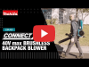 Video: 40V max ConnectX™ Brushless Backpack Blower (CBU02)
