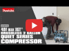 Video: 40V max XGT Brushless 2 Gallon Quiet Series Compressor (AC001G)