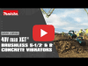 Video: 40V max XGT Brushless Cordless 5-1/2' and 8' Concrete Vibrators (GRV01 | GRV02)