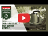 Video: Outdoor Adventure™ 36V (18V X2) LXT Hot Water Kettle (ADTK01)