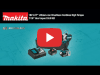Video: MAKITA 18V LXT Brushless 7/16" Hex Impact Drill Kit (XWT09T)