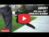 Video: Makita 40V max XGT Cordless Blower (GBU01)