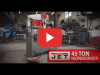 Video: Introducing the JET 45 Ton Ironworker