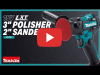 Video: 18V LXT 3" Polisher/2" Sander (XVP01)