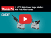 Video: MAKITA 5" SJSII High-Power Angle Grinders With Tuck Point Guards (GA5040X1, GA5042CX1)