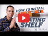 Video: How To Install a Floating Shelf | Easy DIY Step By Step Floating Shelves | Federal Brace