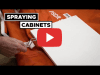 Video: Make Cabinet Door Spraying EASY?