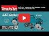 Video: Makita 18V X2 LXT (36V) Brushless 6-1/2" Plunge Circular Saw, XPS01