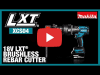 Video: 18V LXT Rebar Cutter (XCS04)