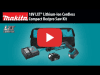 Video: Makita 18V LXT Compact Recipro Saw (XRJ01)