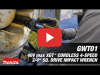 Video: Makita 40V max XGT Brushless 4‑Speed High‑Torque 3/4" Sq. Drive Impact Wrench (GWT01)