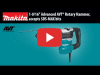 Video: MAKITA 1-9/16" AVT Rotary Hammer (HR4013C)