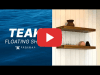 Video: Ahoy Mateys! Teak Floating Shelves Are NOW AVAILABLE In 3 Stocked Sizes: 24", 36", and 40"