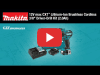 Video: MAKITA 12V max CXT 3/8" Brushless Driver-Drill Kit (FD07R1)