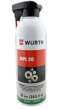 Wurth MPL 50 Multipurpose Spray Lubricant, 10 oz Spray Can