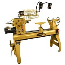 Powermatic 4224B Lathe with Lamp Kit