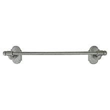 18" Wrought #2 Rosette Towel Bar