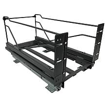 Single 52 QT Replacement Bin for Trash System, Anthracite