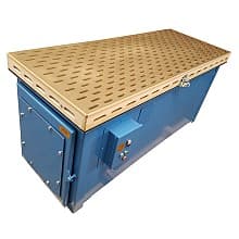Denray 2872B Series Down Draft Sanding Table with "Jet Pulse" Push-Button 28" x 72" 220V Three-Phase