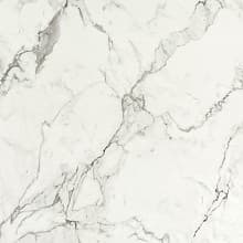 IdealEdge Edgebanding Color 3460-RD Calacatta Marble, 0.027" Thick 144", Radiance Finish, Waterfall