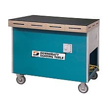33" W x 41"  L Downdraft Sanding Table 460V Three Phase Dynabrade 63208