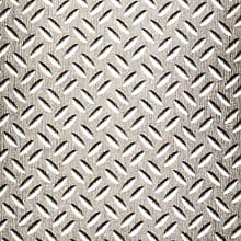 ATI Decorative Laminates Laminate, Color 924 GEK Brushed Aluminum Diamond Plate, 96" x 48"