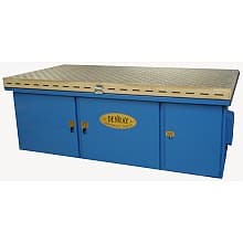 Denray 9600B Series Down Draft Sanding Table with Push-Button Cleaning 48" x 96" 220V Three-Phase