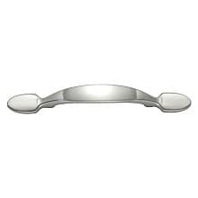 3" Spoon Pull, Satin Nickel, 5-3/4" Length