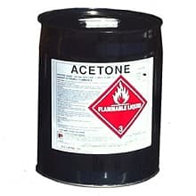 Acetone, 55 Gallon Drum