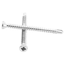 #1 x 2-1/4" Trim Head Trim Head Screw, Square Drive, by R H Fasteners