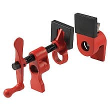 1/2" Diameter Traditional Pipe Clamp, 2-1/8" Throat Depth