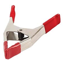 2" Spring Clamp with Vinyl Tip, 2-1/4" Throat Depth