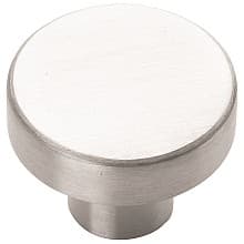 1-1/4" Essential'Z Stainless Steel Knob, Stainless Steel